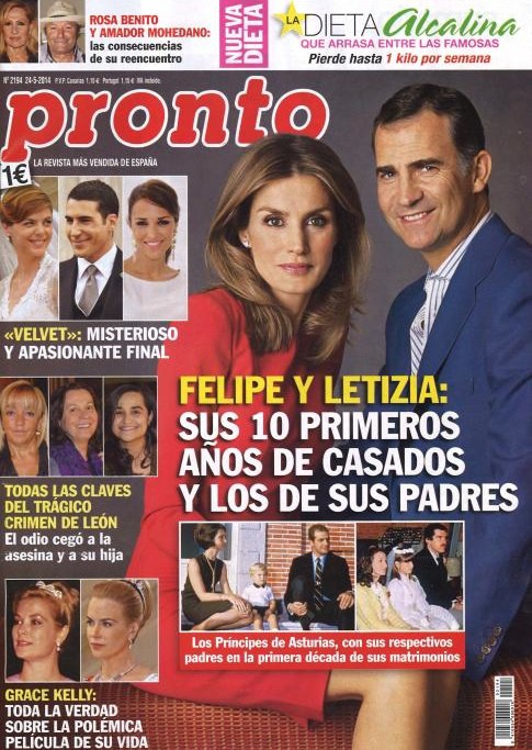 Los 10 primeros años de matrimonio de los Príncipes de Asturias, en Pronto