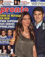 En Pronto Sara Carbonero se refugia en Iker Casillas