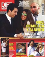 Kiko Rivera, Chabelita Pantoja y Alberto Isla se reconcilian en Diez Minutos