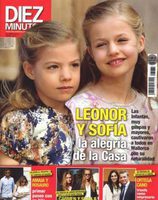 Las Infantas Leonor y Sofía en la Misa de Pascua en Diez Minutos