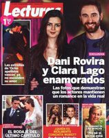 Dani Rovira y Clara Lago, enamorados en la portada de Lecturas