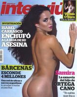 Interviú desnuda a Samira, la exnovia de José Fernando