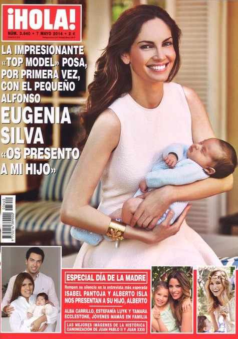 Eugenia Silva y Chabelita Pantoja presentan a sus hijos en la portada de ¡Hola!