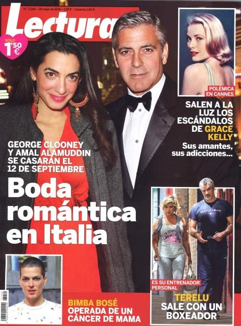 Lecturas cuenta los detalles de la boda de George Clooney y Amal Alamuddin en Italia