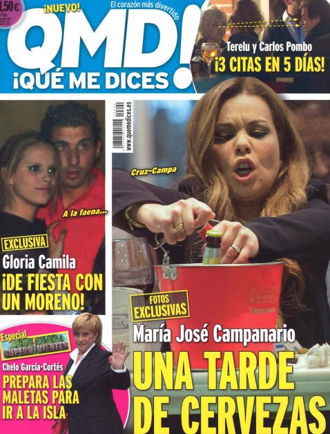 María José Campanario se va de cervezas en QMD!