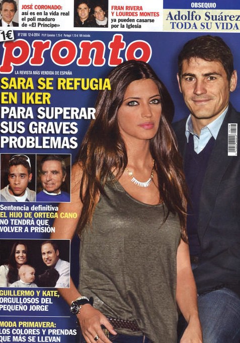 En Pronto Sara Carbonero se refugia en Iker Casillas
