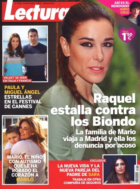 Raquel Sánchez Silva estalla contra los Biondo en Lecturas