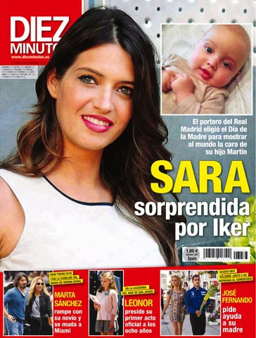 Sara Carbonero, sorprendida por Iker Casillas en Diez Minutos