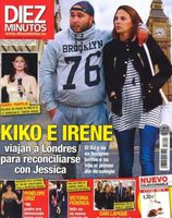 El viaje de Kiko Rivera e Irene Rosales a Londres en Diez Minutos