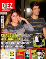 La feliz reaparición de Chabelita y Alejandro tras superar su crisis en Diez Minutos