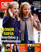 Las divertidas y profesionales Princesa Leonor e Infanta Sofía en Diez Minutos