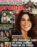 Raquel Sánchez Silva en Pronto: 
