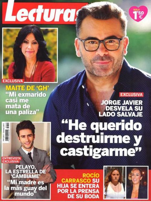El carácter autodestructivo de Jorge Javier Vázquez en Lecturas