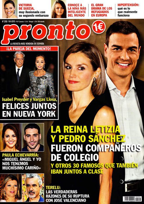 Los famosos que iban juntos a clase en Pronto