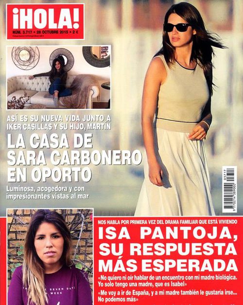 ¡Hola! entra en la casa de Oporto de Sara Carbonero