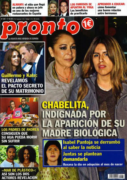 La indignación de Chabelita Pantoja por la aparición de su madre biológica en Pronto