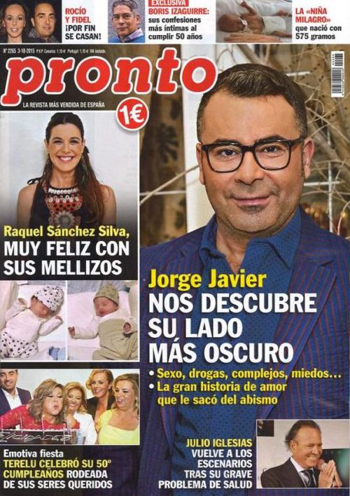 Jorge Javier Vázquez descubre su lado más oscuro en Pronto