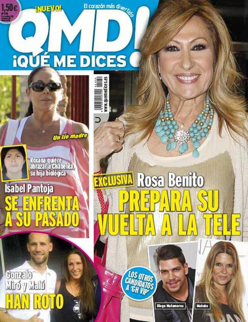 El regreso a la tele de Rosa Benito en QMD!