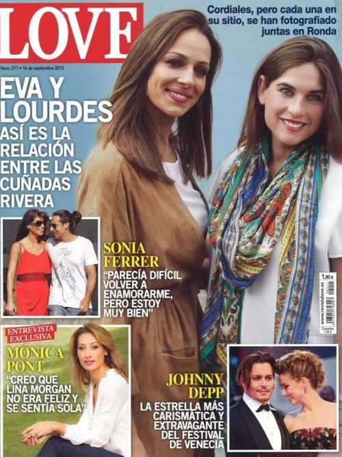La relación entre Lourdes Montes y Eva González en Love