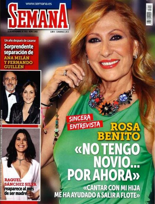 Rosa Benito en Semana: 