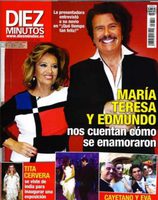 María Teresa Campos y Edmundo 'Bigote' Arrocet nos cuentan cómo se enamoraron en la revista Diez Minutos