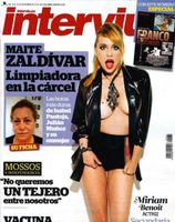 La actriz Miriam Benoit se desnuda en Interviú
