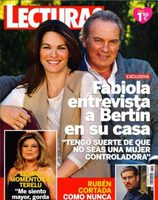 Fabiola Martínez entrevista a Bertín Osborne en su casa en Lecturas