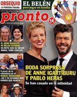 Pronto cuenta la boda sorpresa de Anne Igartiburu y Pablo Heras
