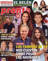 Los famosos de la televisión nos cuentan cómo pasan las Navidades en Pronto