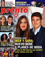 El nuevo bebé y los planes de boda de Iker Casillas y Sara Carbonero en la portada de Pronto