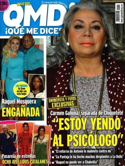 Carmen Gahona, en QMD!:
