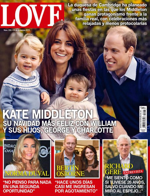 Kate Middleton y su Navidad más feliz en la revista Love
