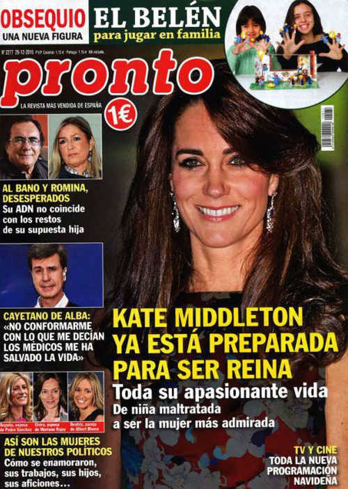 Kate Middleton, preparada para ser reina en Pronto