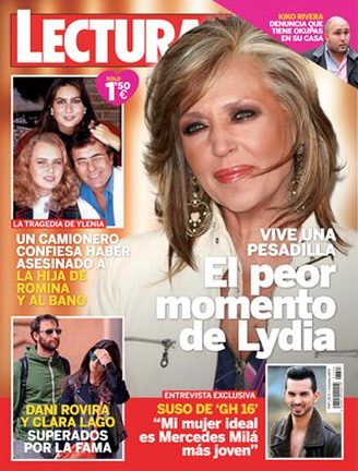 Lecturas muestra el peor momento de Lydia Lozano