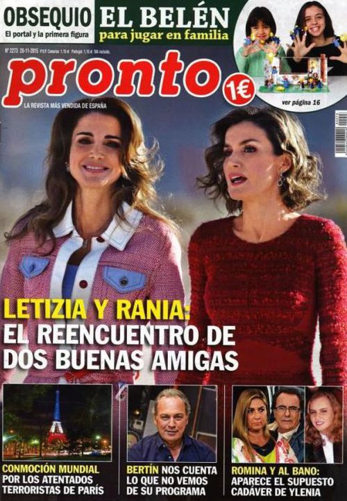 Letizia y Rania, el reencuentro de dos buenas amigas en Pronto