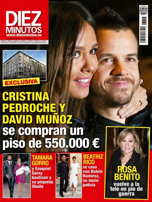 El piso de medio millón de euros de Cristina Pedroche y David Muñoz en Diez Minutos