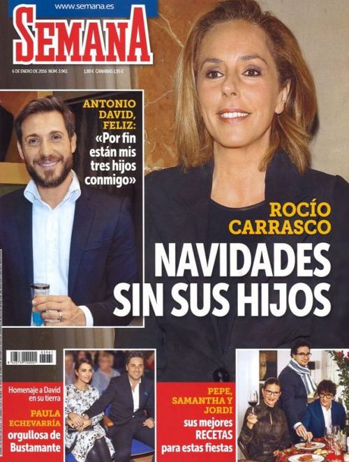 Rocío Carrasco en la portada de Semana
