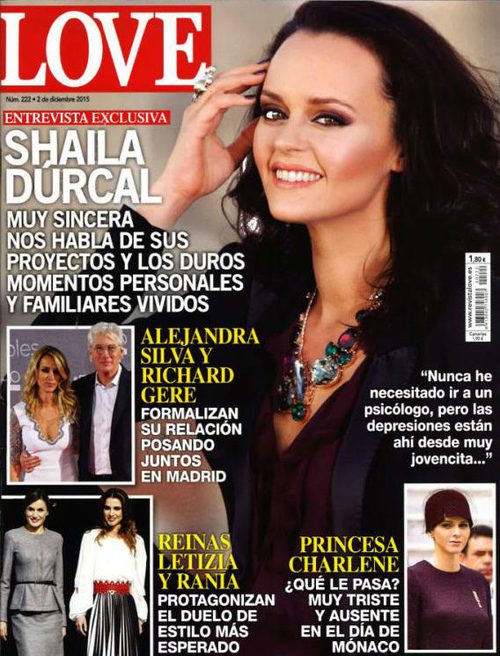 La sincera entrevista de Shaila Dúrcal en Love