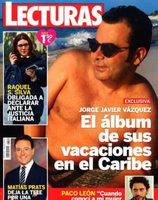 Las vacaciones de Jorge Javier Vázquez en Lecturas
