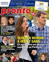 Pronto cuenta que quieren hundir a Iker Casillas y Sara Carbonero