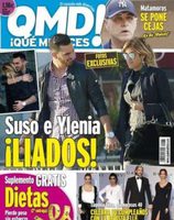 Suso e Ylenia en la portada de la revista QMD!
