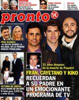 Fran, Cayetano y Kiko recuerdan a su padre Paquirri en Pronto