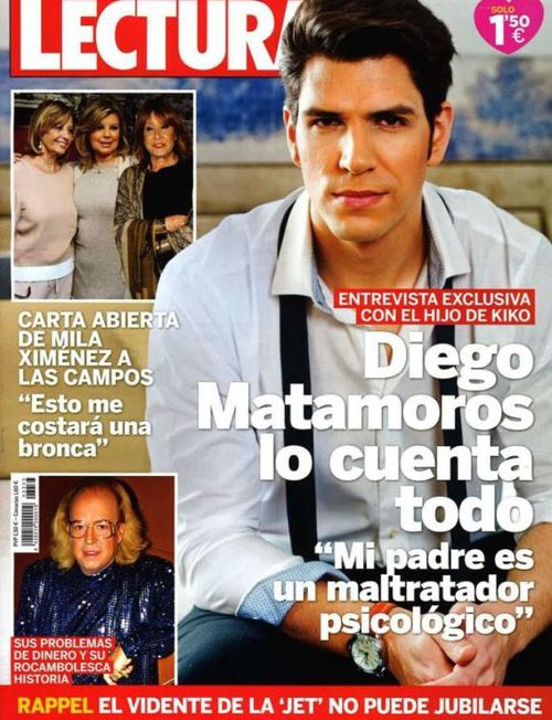 Diego Matamoros lo cuenta todo en Lecturas