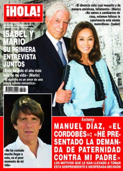 Isabel Preysler y Vargas Llosa dan su primera entrevista juntos en ¡Hola!