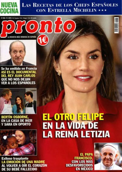 El otro Felipe en la vida de la Reina Letizia en Pronto