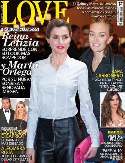 La Reina Letizia sorprende con su look más rompedor en Love