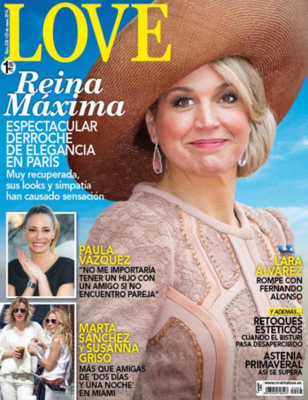 La Reina Máxima, espectacular derroche de elegancia en París en Love