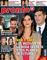 Iker Casillas y Sara Carbonero ocupan la portada de Pronto