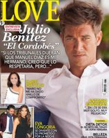 Julio Benítez 'El Cordobés' en la portada de Love