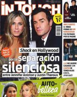 Jennifer Aniston y Justin Theroux en la portada de In Touch